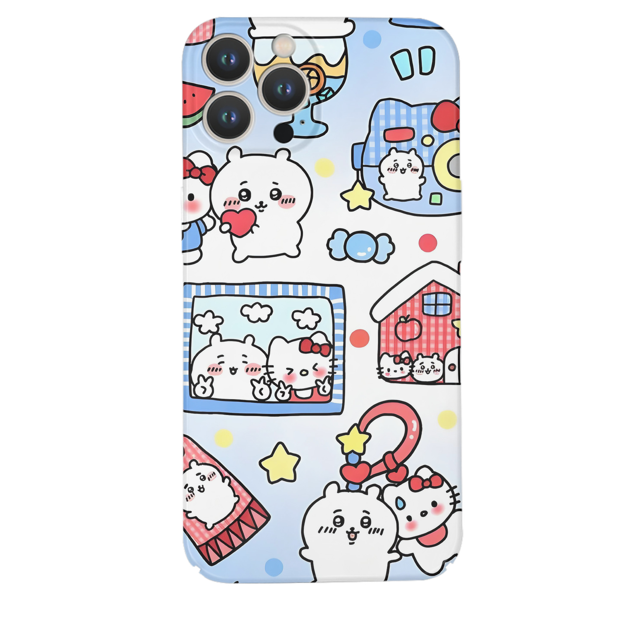 （画像用） ちいかわ Chii-kawa 【iPhone 14シリーズ対応】ハードケース